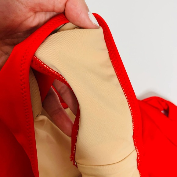 Summersalt Red One-Shoulder Swim One Piece - Picture 14 of 16